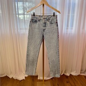 Levi's Light Blue Straight Leg Jeans